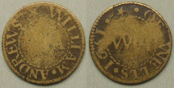 Wells, William Andrews 1651 farthing
